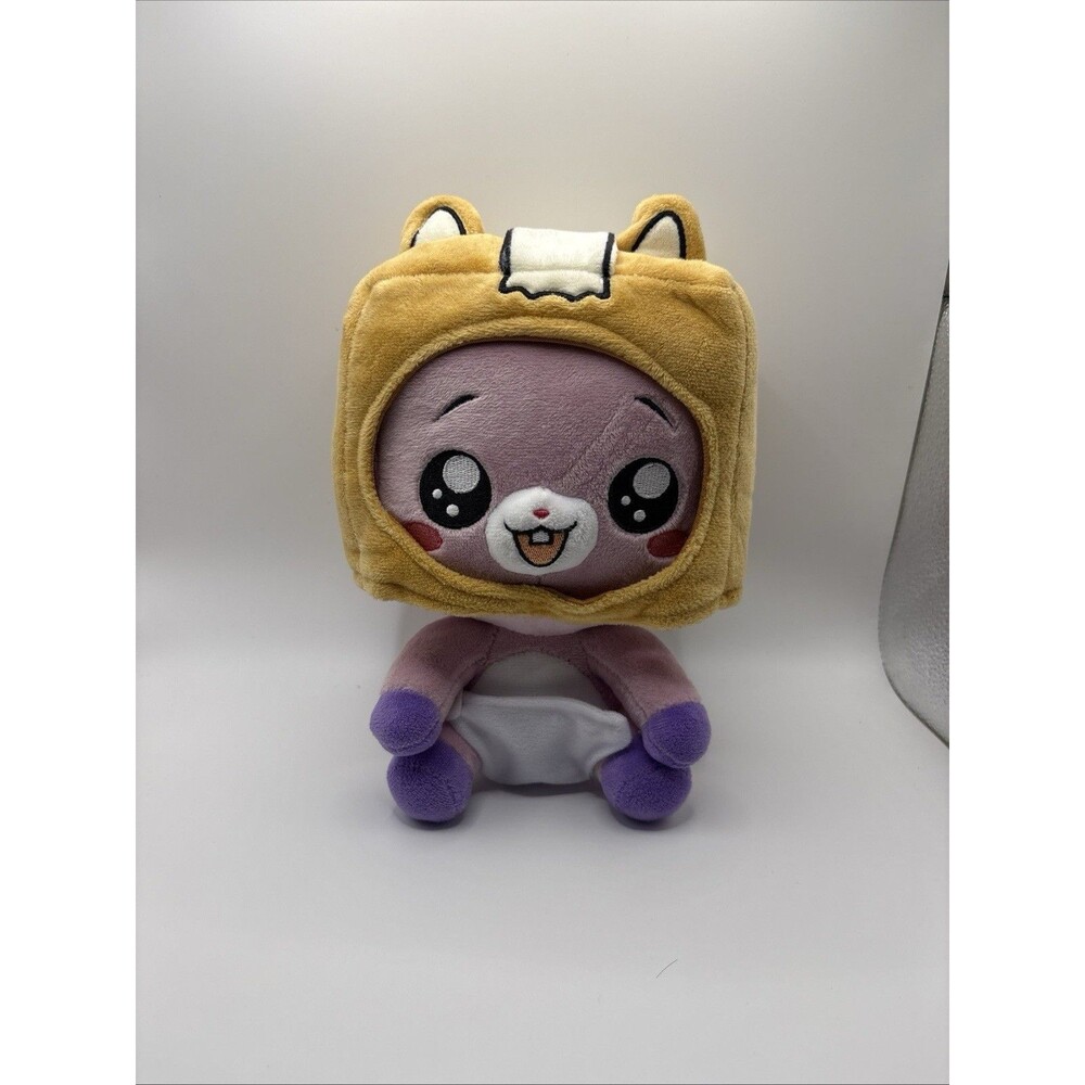 LankyBox Mini Plush Toy Pink Purple Character 5” Stuffed Animal Preloved